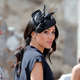 Meghan, Duchess of Sussex attends the wedding of Charlie van Straubenzee and Daisy Jenks on August 4, 2018 in Frensham, England.
